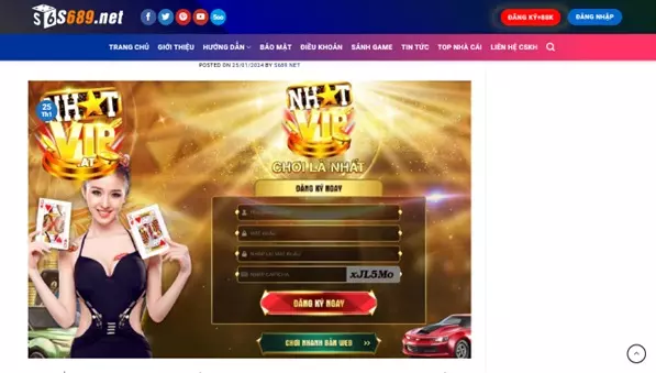 Cách nạp và rút tiền tại S689 casino