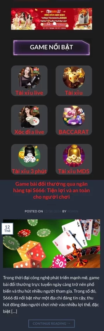 S689 casino_Biểu ngữ cho thiết bị di động